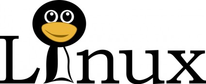 linux-text-with-funny-tux-face-17622